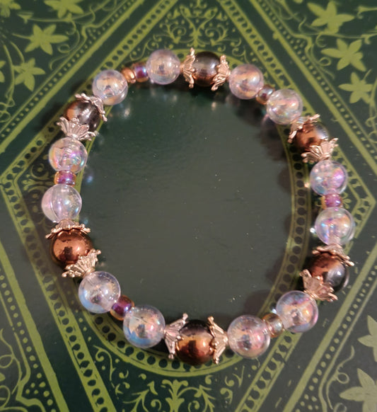 Chocolate Bubbles 8" Stretchy Bracelet