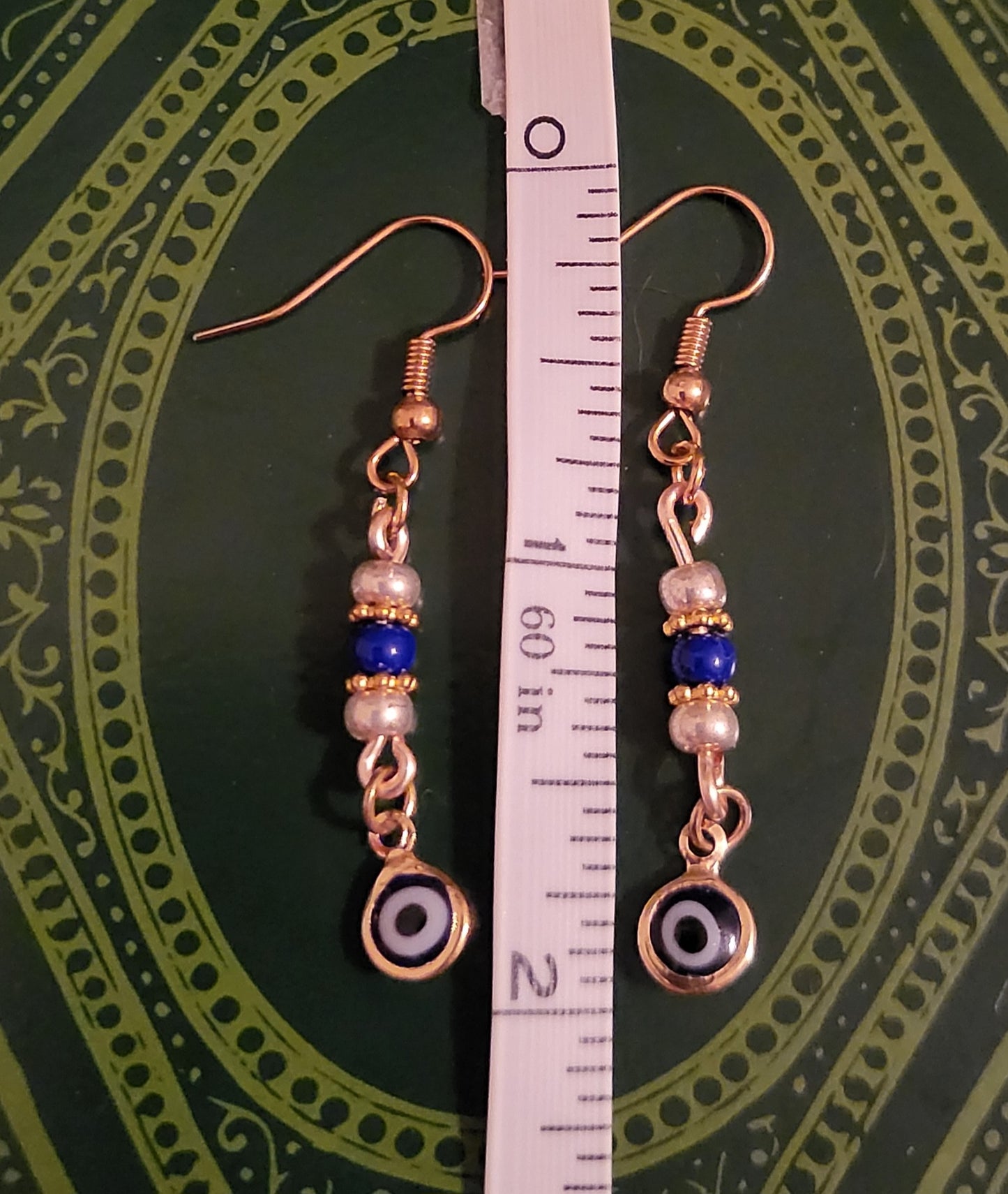 Evil Dangly 2" Earrings