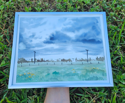 3 Pieces Family Business 8x10 Watercolor Set