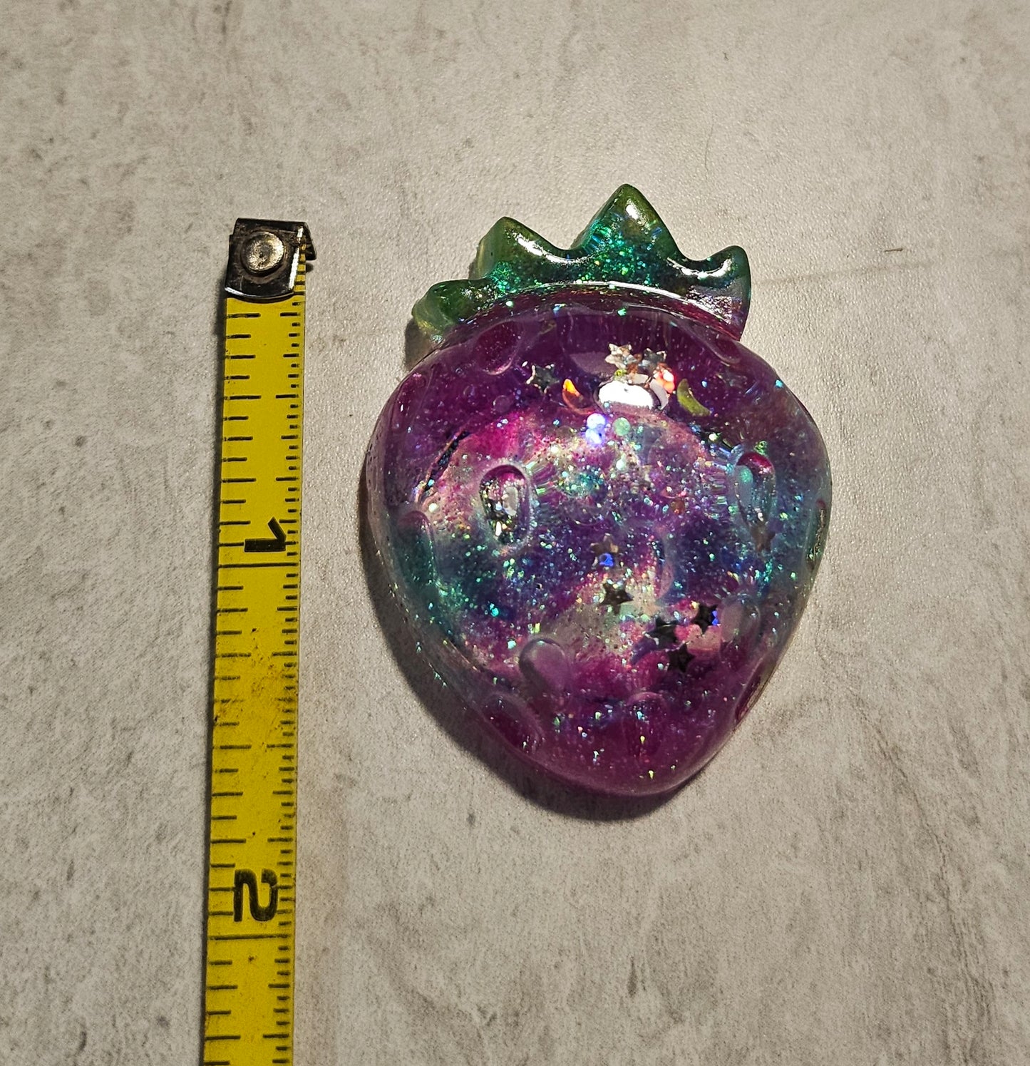 Blue/Pink Strawberry Magnet Set