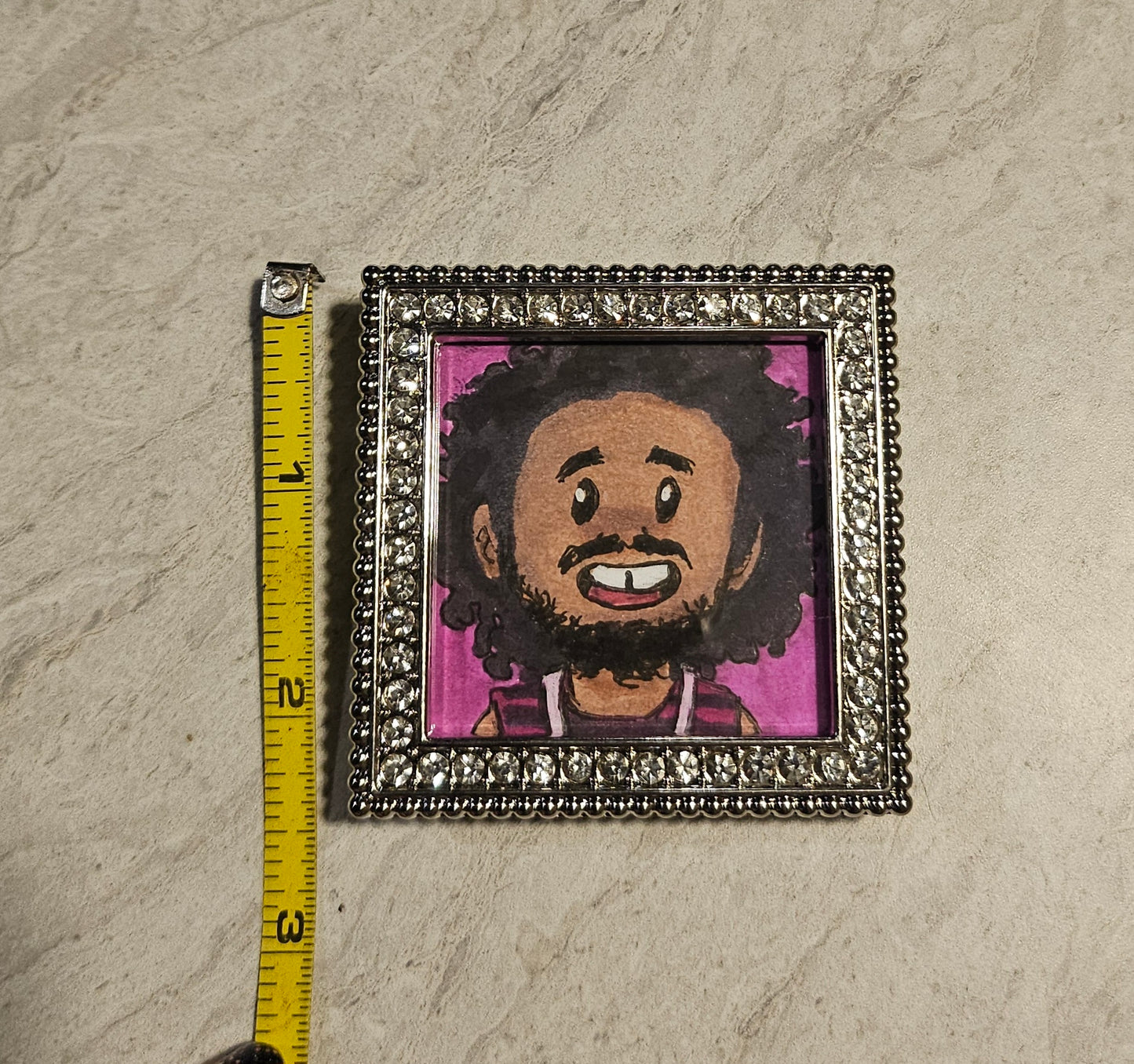 2x2 Framed Chibi Roach