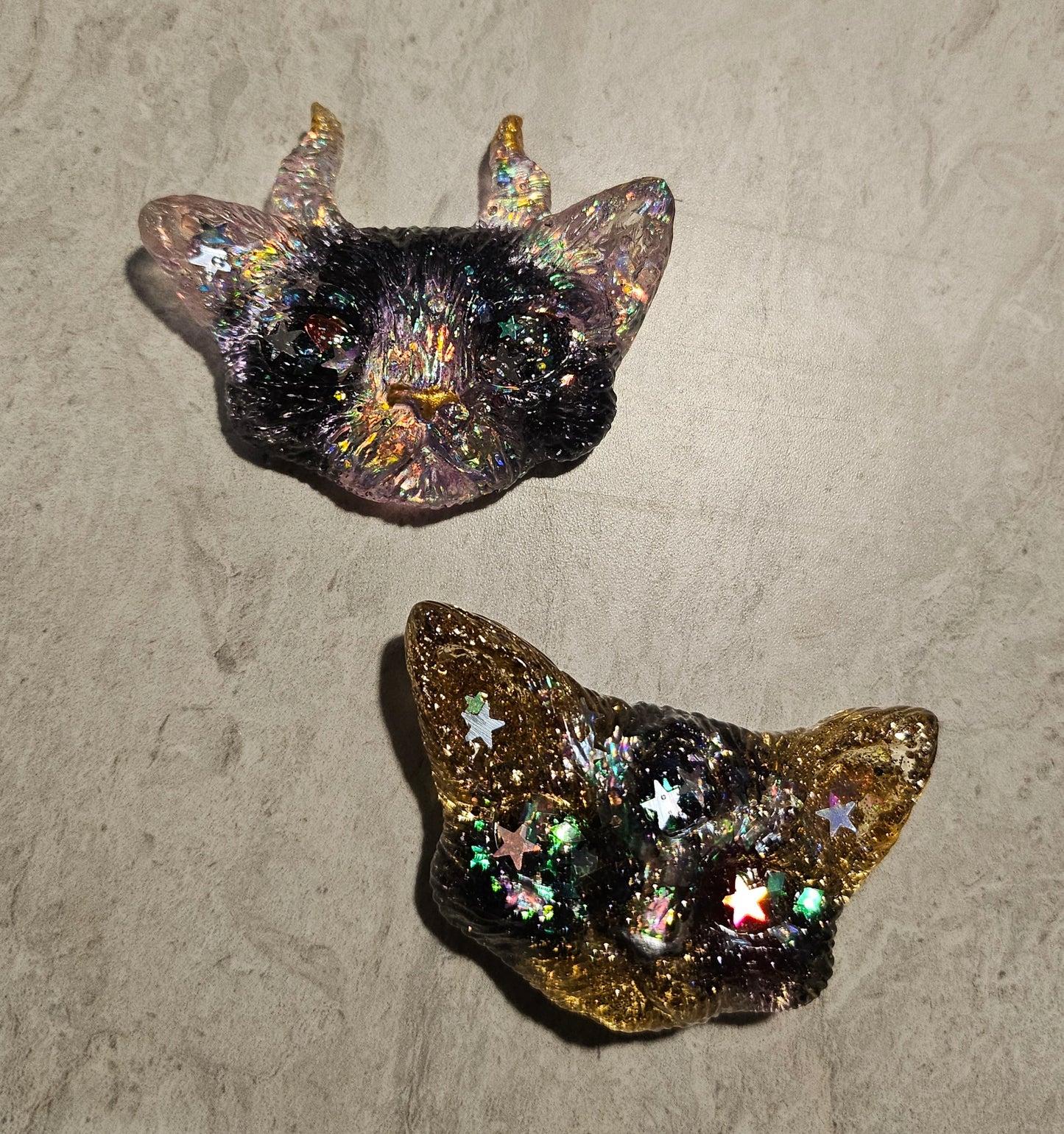 Lavender/Gold Magnet Set