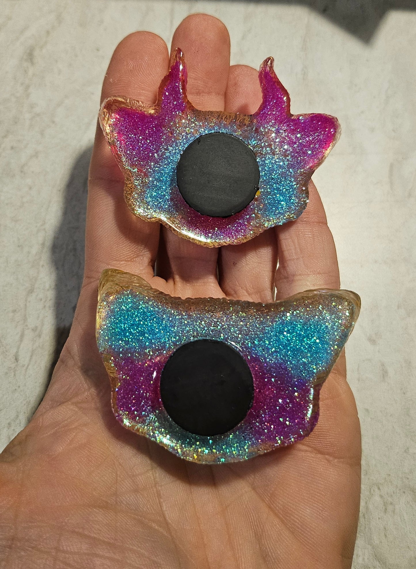 Cotton Candy Odd Kitty Magnet Set