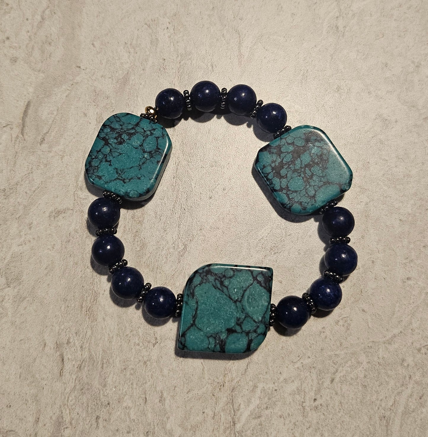 Lapis Lazuli 6-7" Stretchy Bracelet