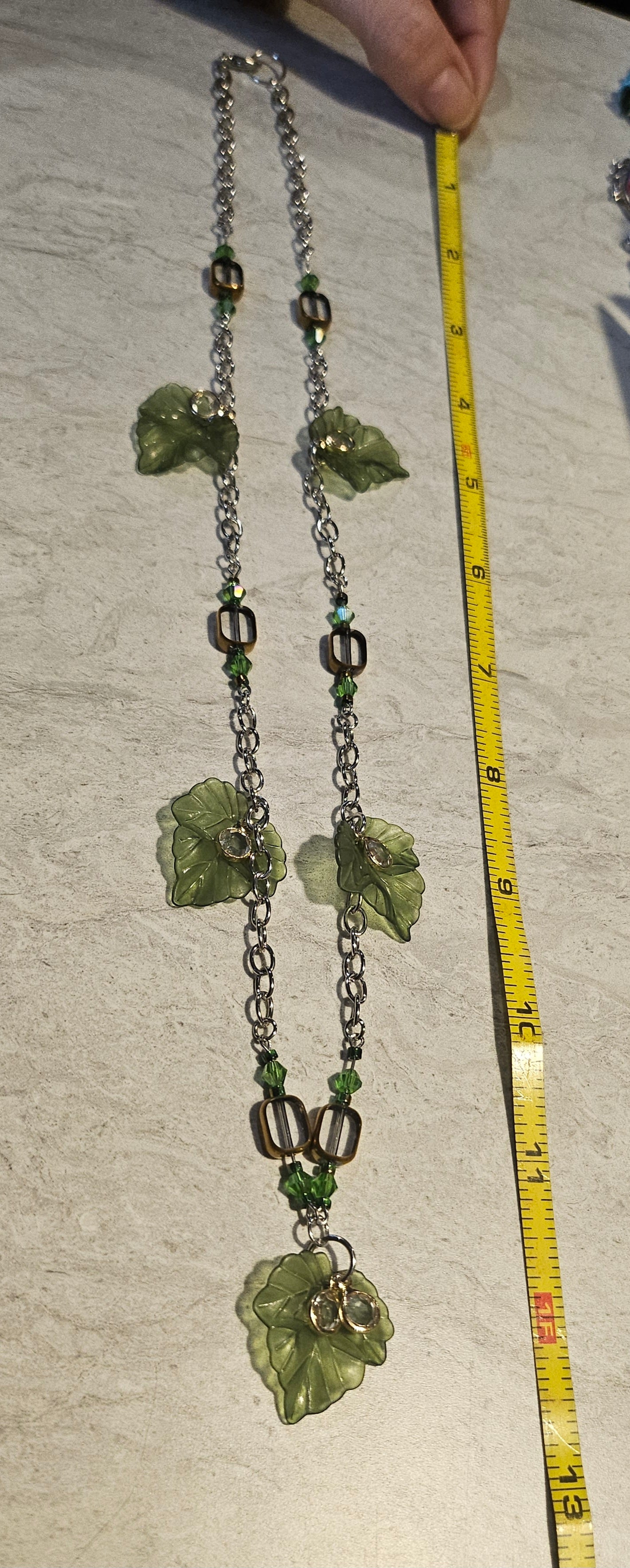 12.5" Dew Drop Necklace