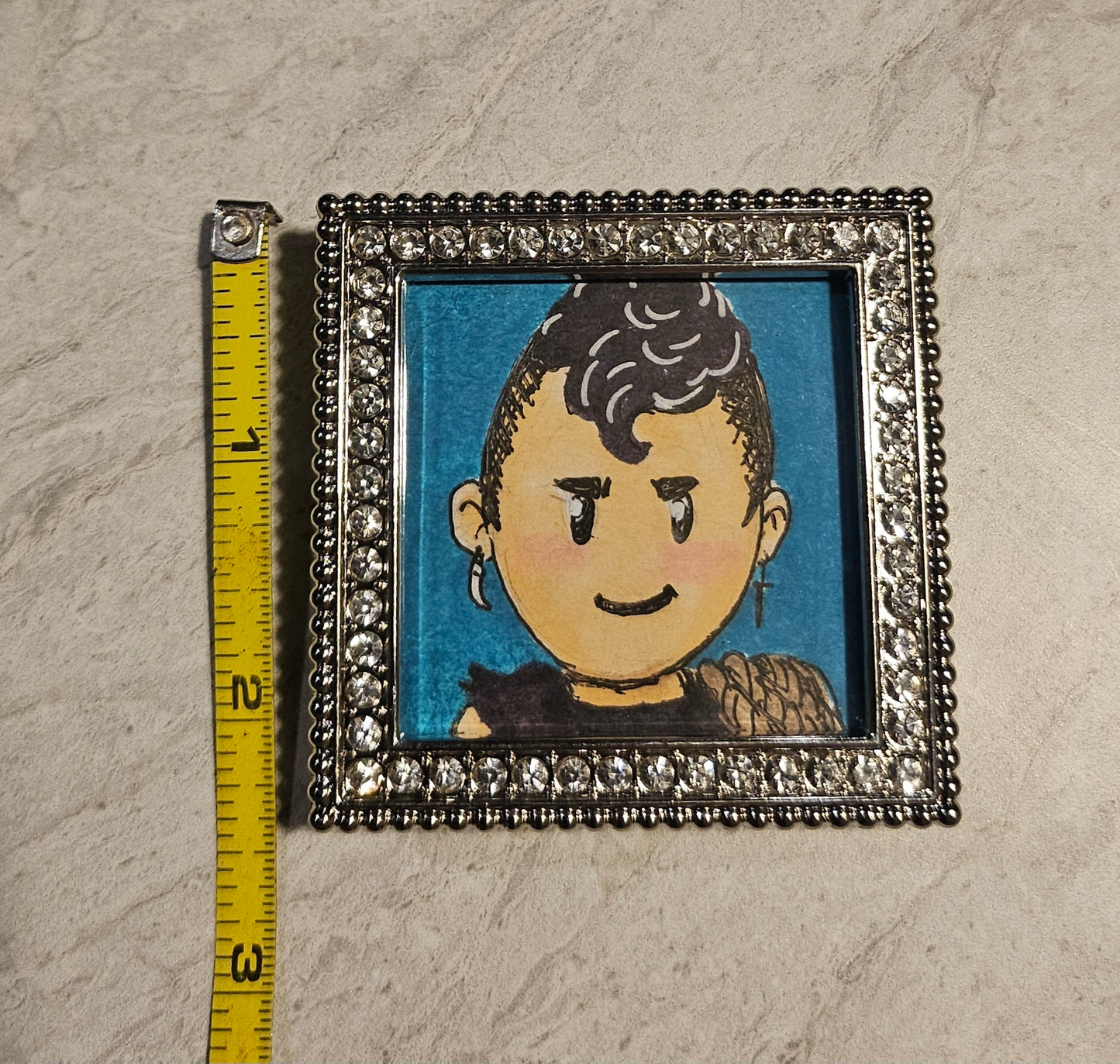 2x2 Framed Chibi Jim