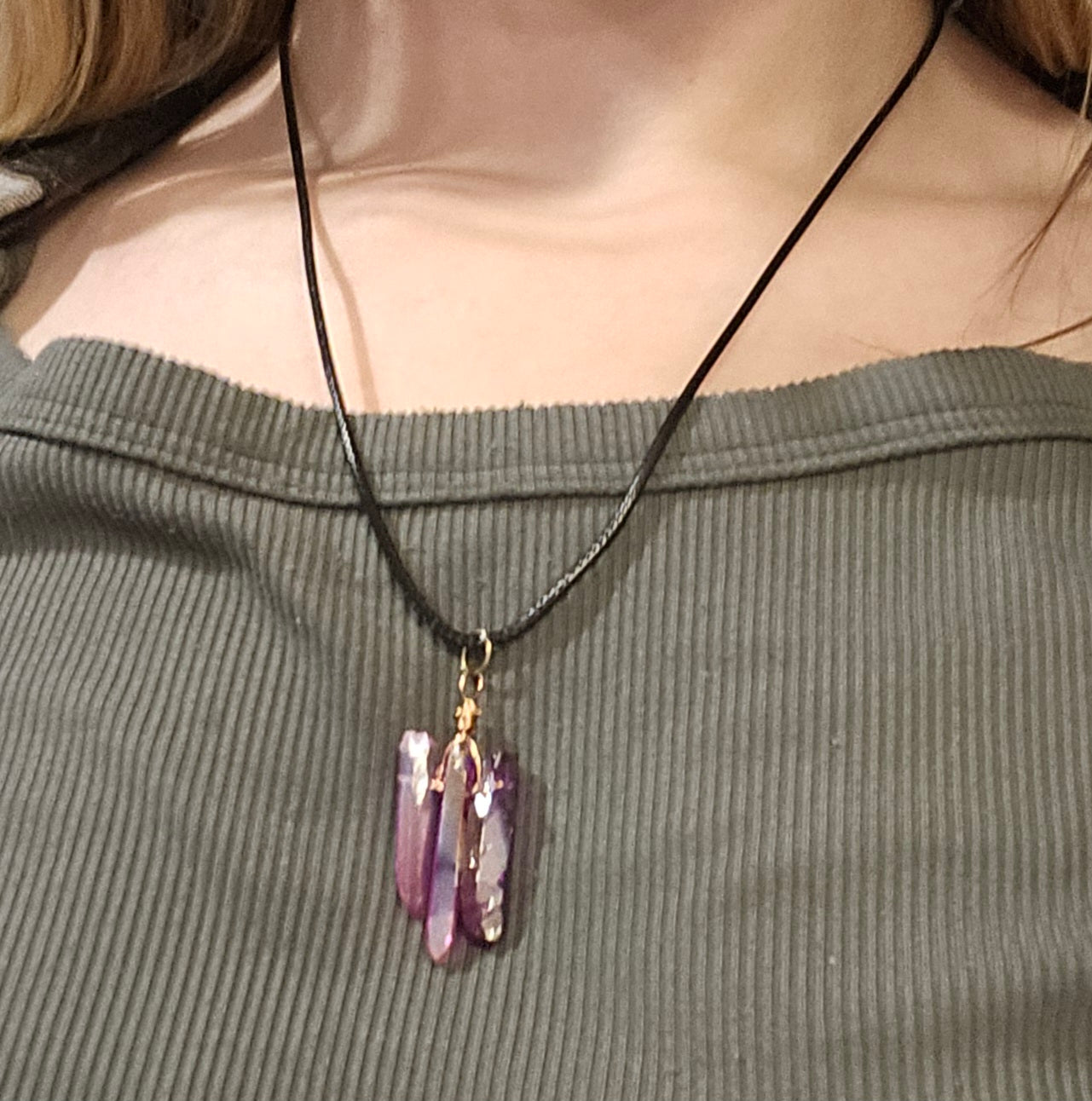 3 Crystal Necklace