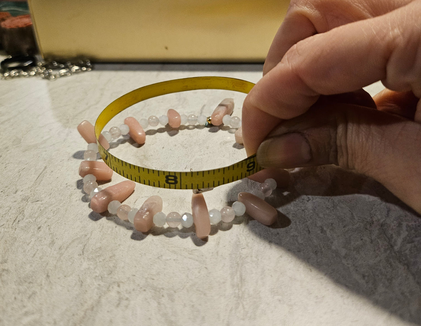 7" Rose Quartz Bracelet