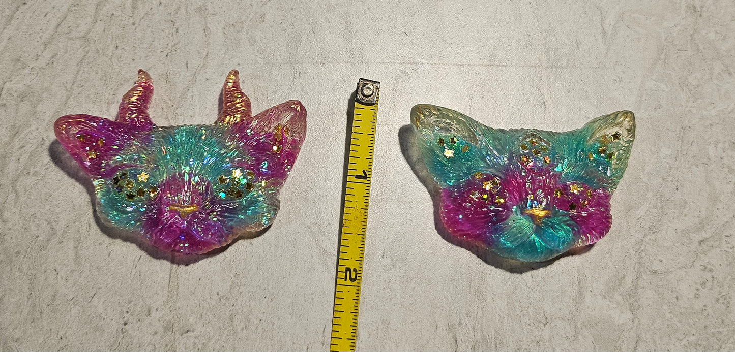 Cotton Candy Odd Kitty Magnet Set