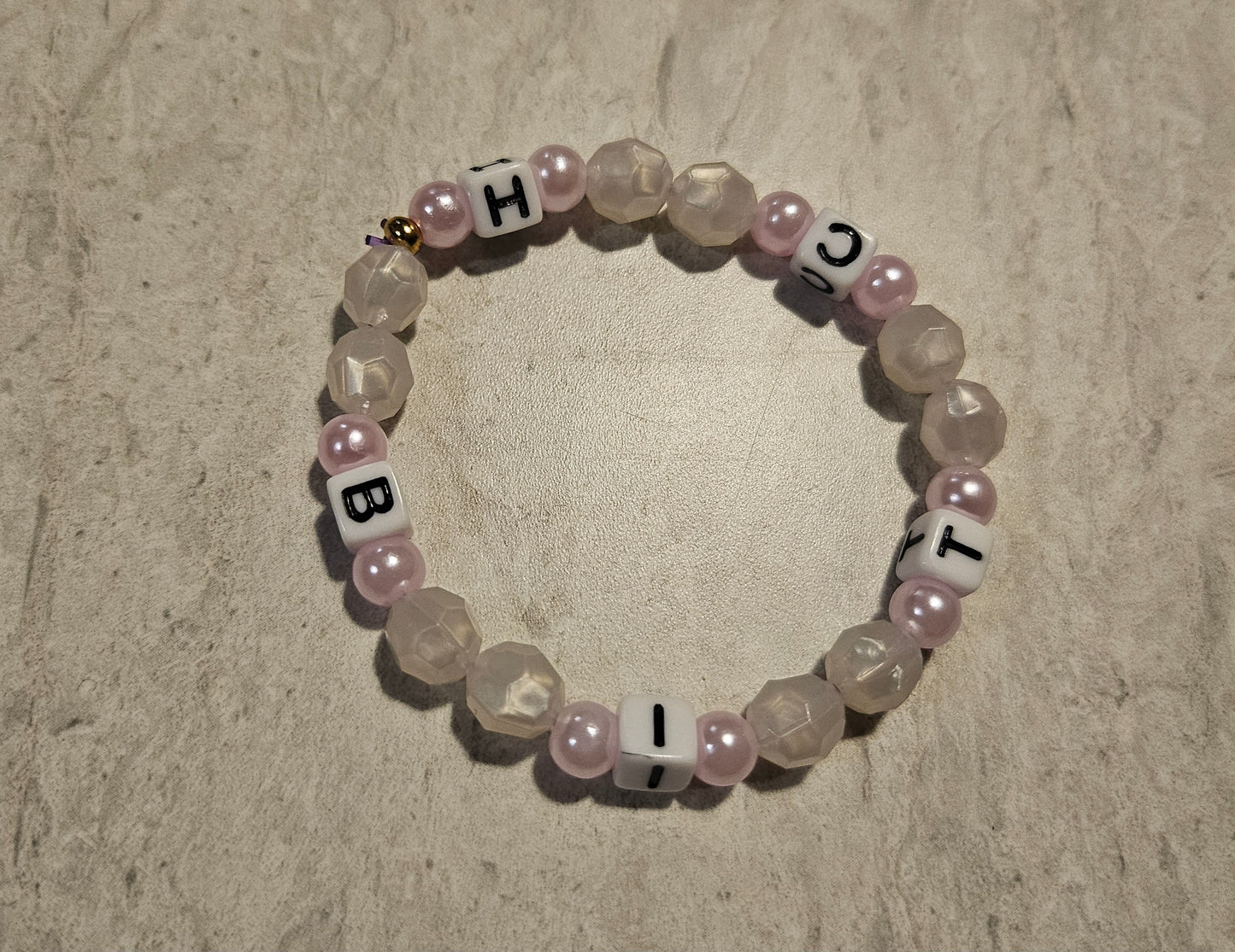 6" B*tch Stretchy Bracelet