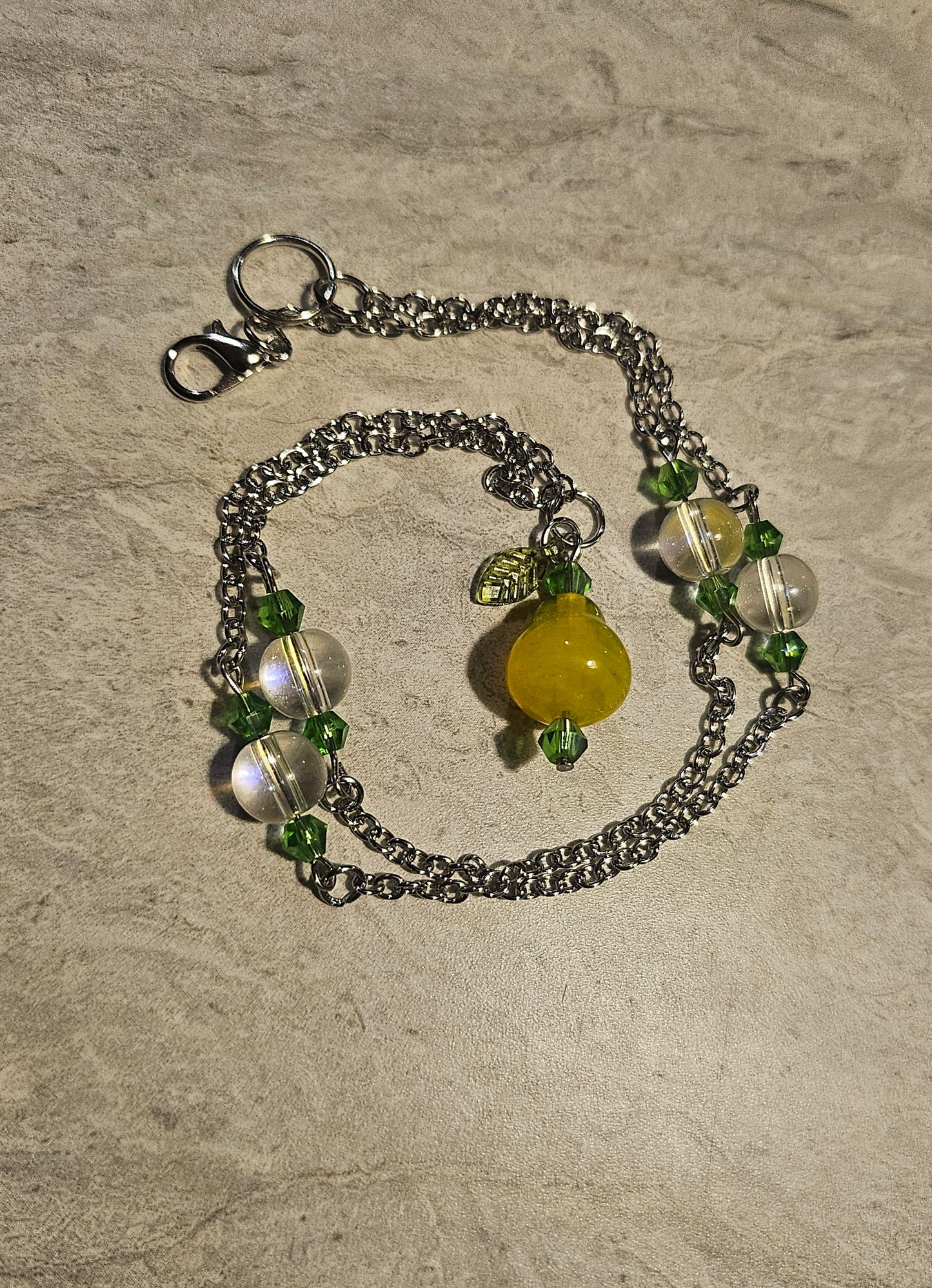 10" Pear Necklace