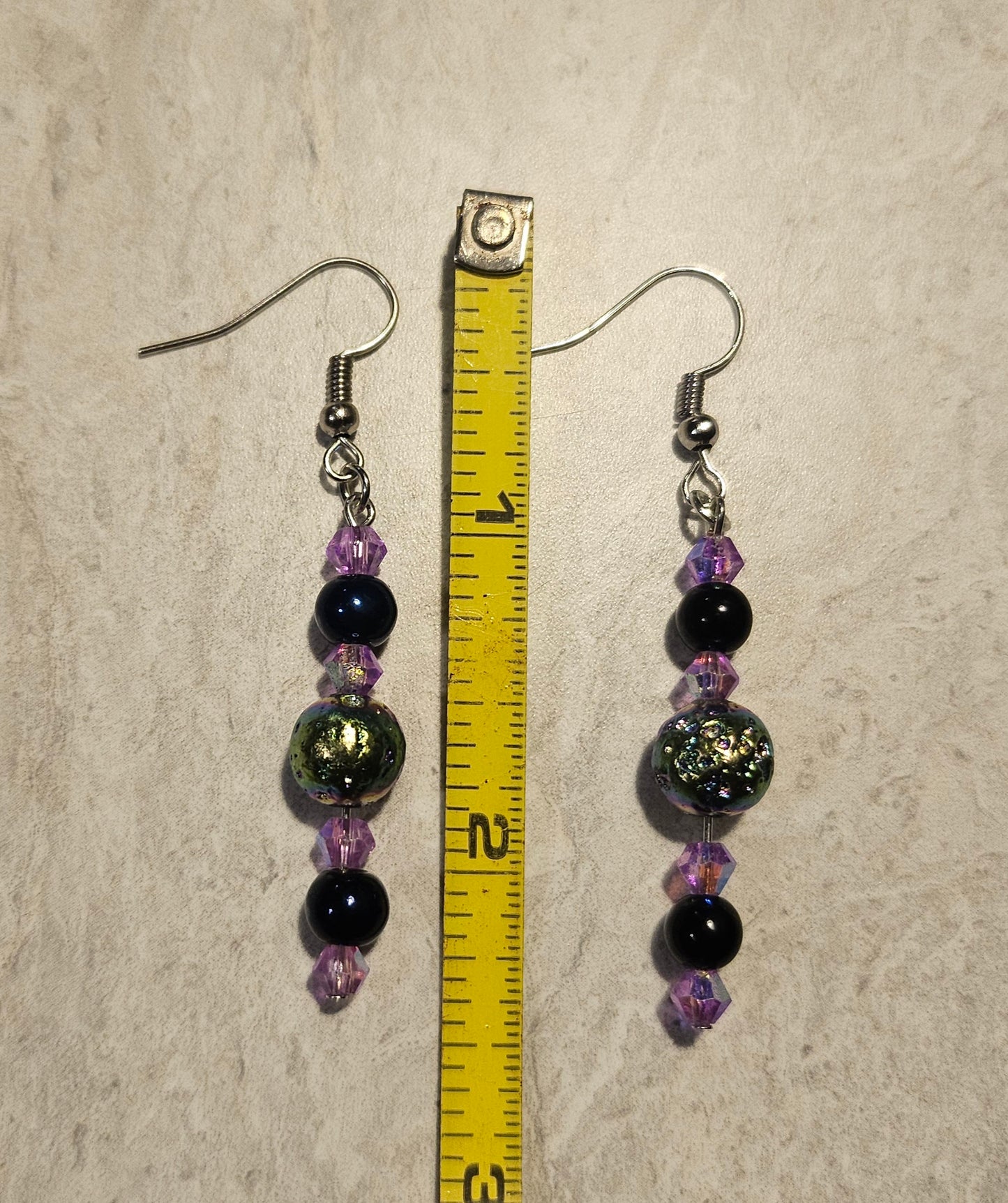 2.5" Moon Rock Earrings