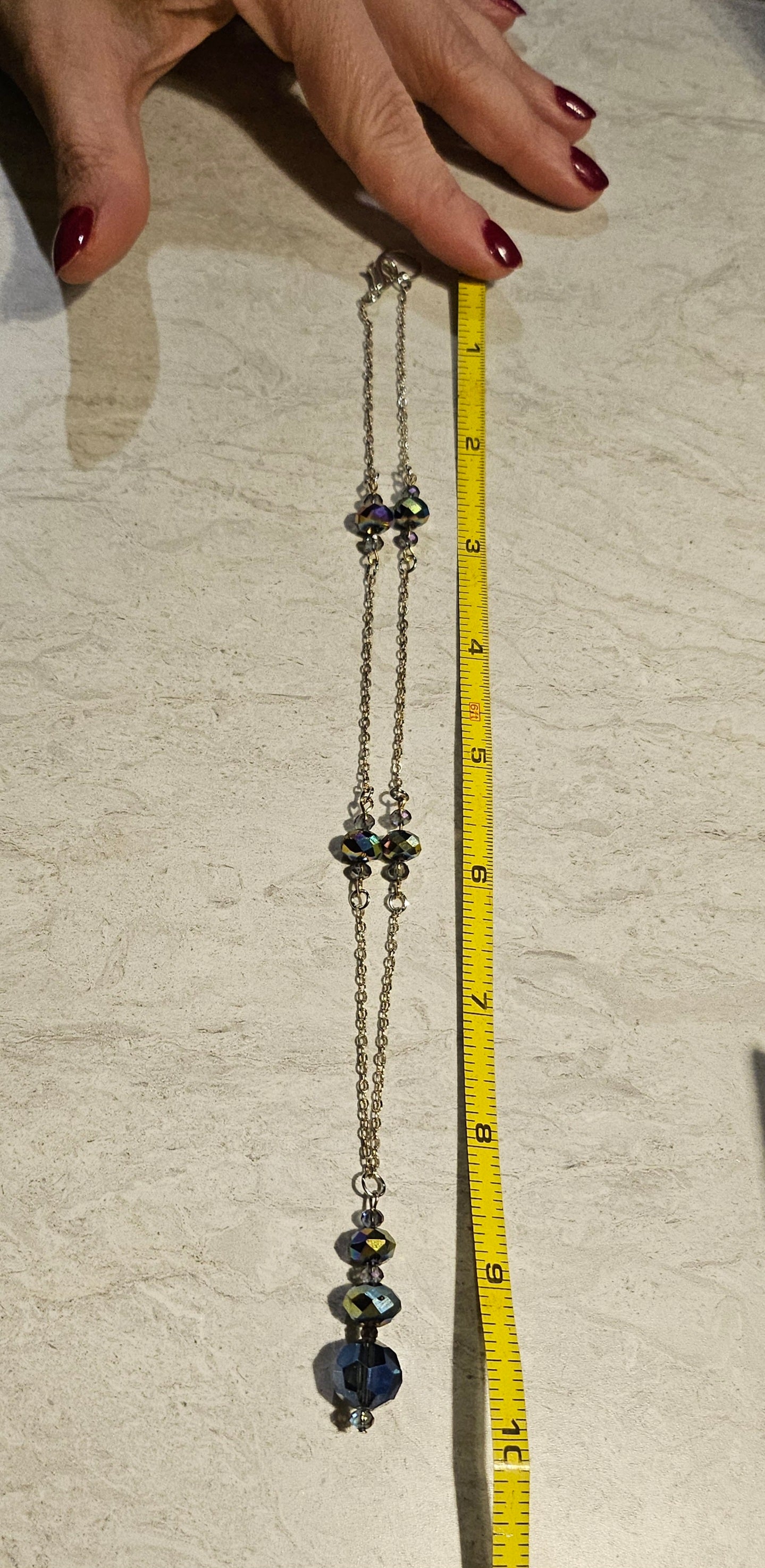 10" Tear Drop choker