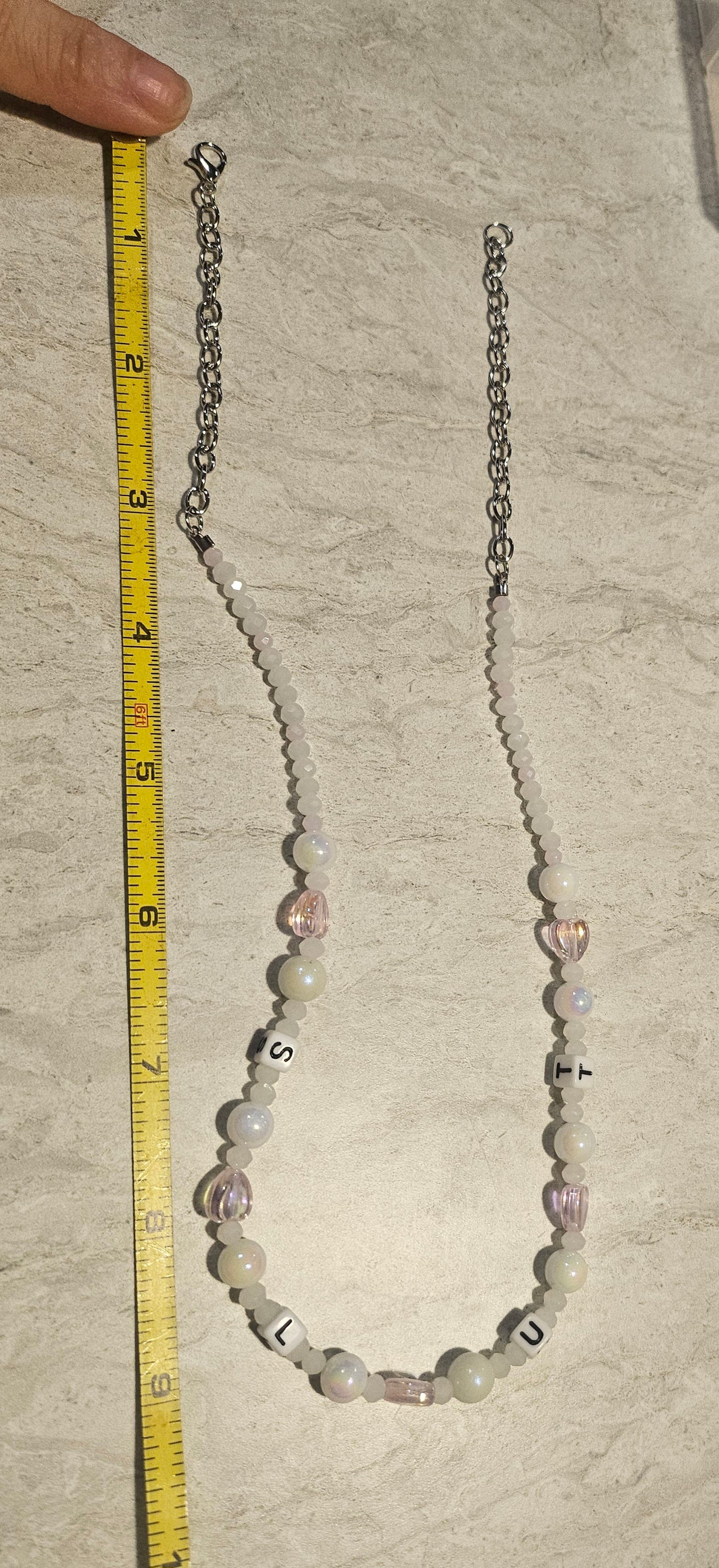 9" Beaded Slut Necklace