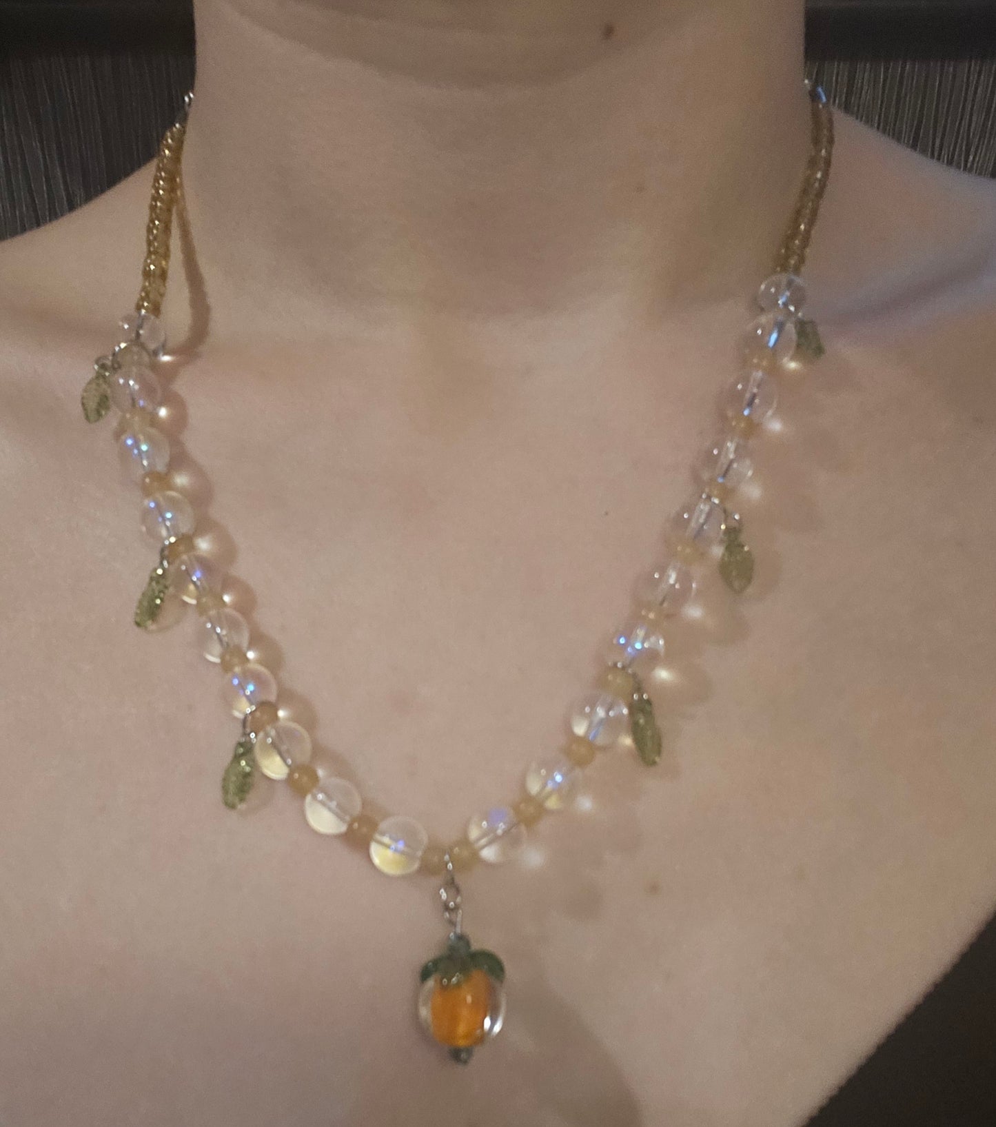 9" Orange Dream Necklace