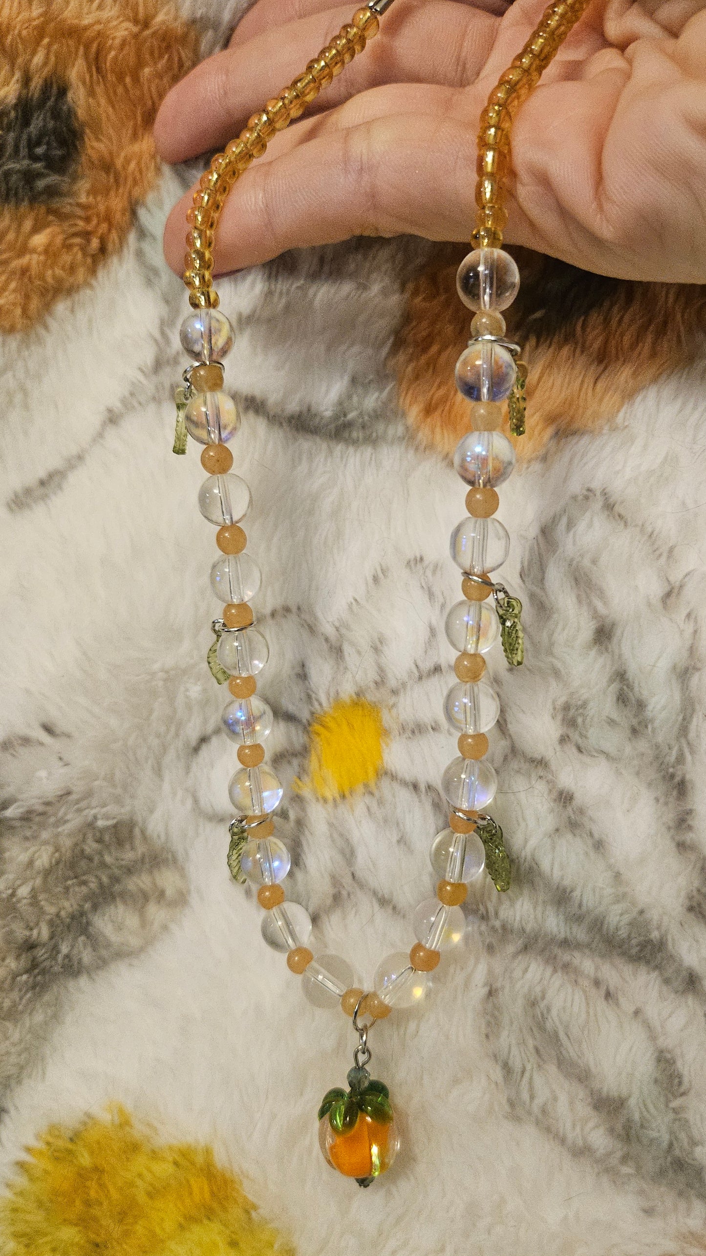 9" Orange Dream Necklace