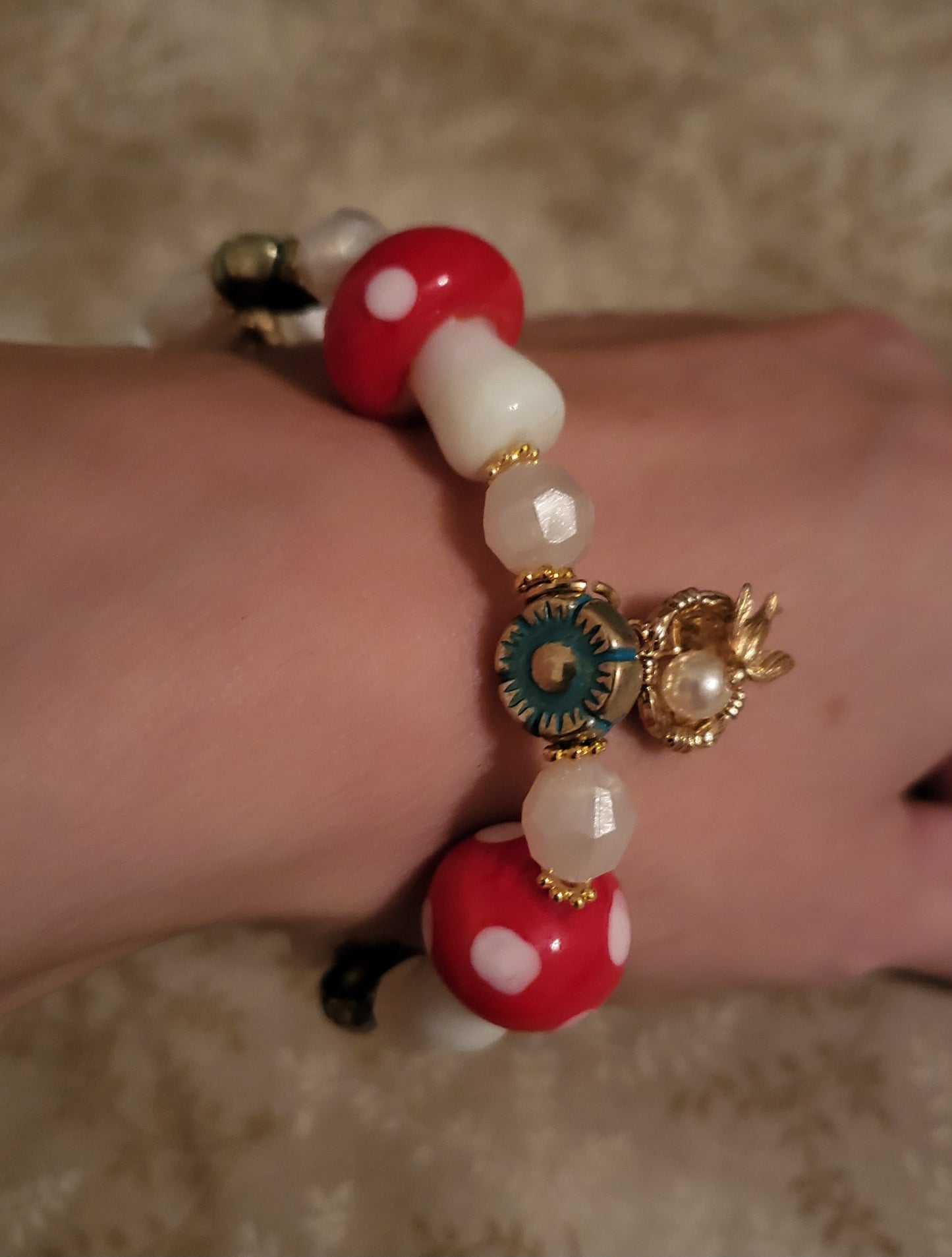 Mushie Magic Stretchy Charm Bracelet