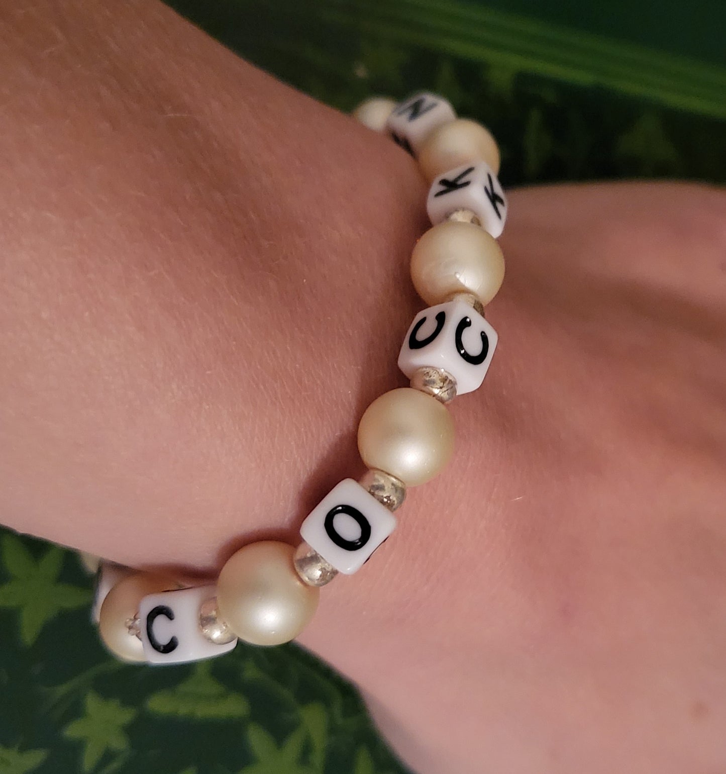 Cock N Balls 7" Stretchy Bracelet