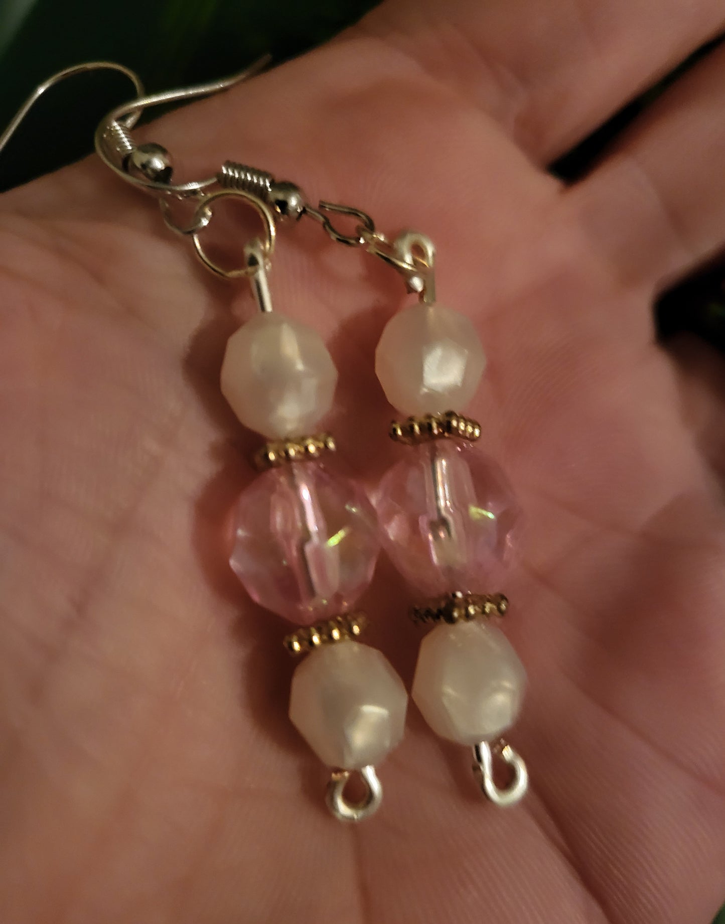 Pink Drop 2.5" Earrings