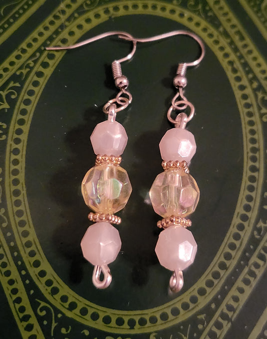 Yellow Drop 2.5" Dangly Earrings