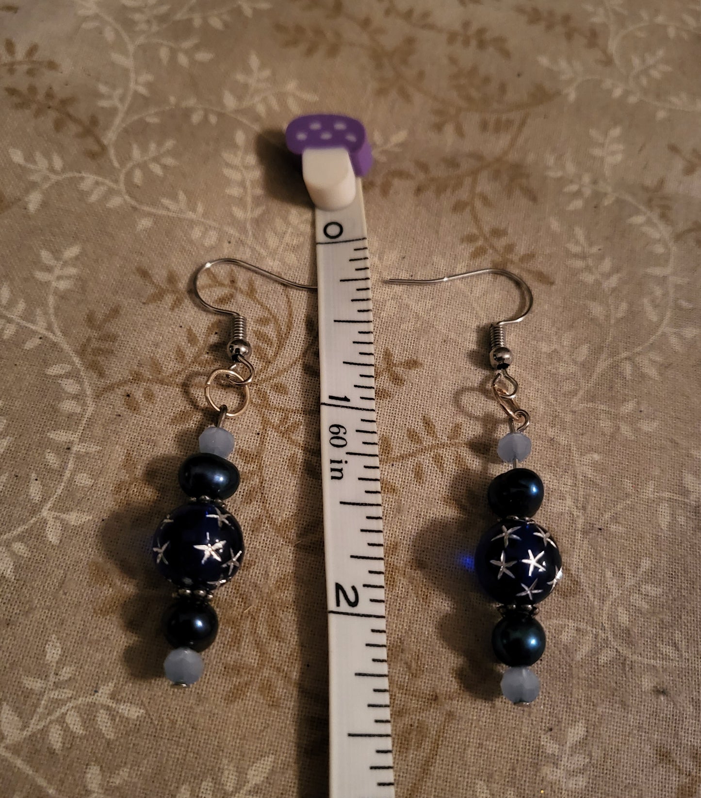 Baby Blue Wizard Earrings