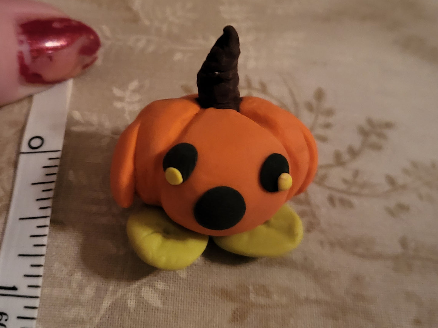 Pumpkin Pals Clay Figurines