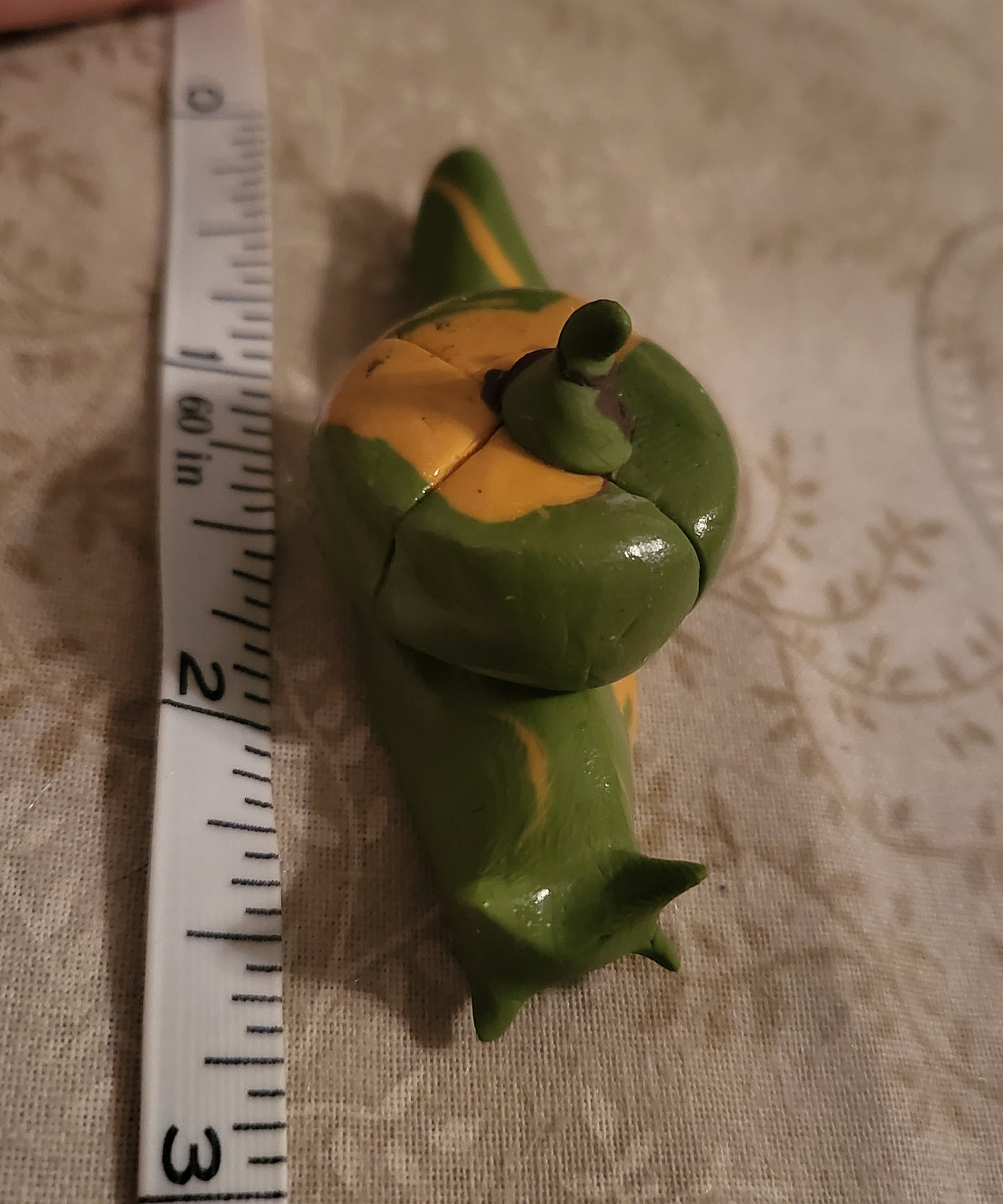 Green N' Orange Pumpkin Snail