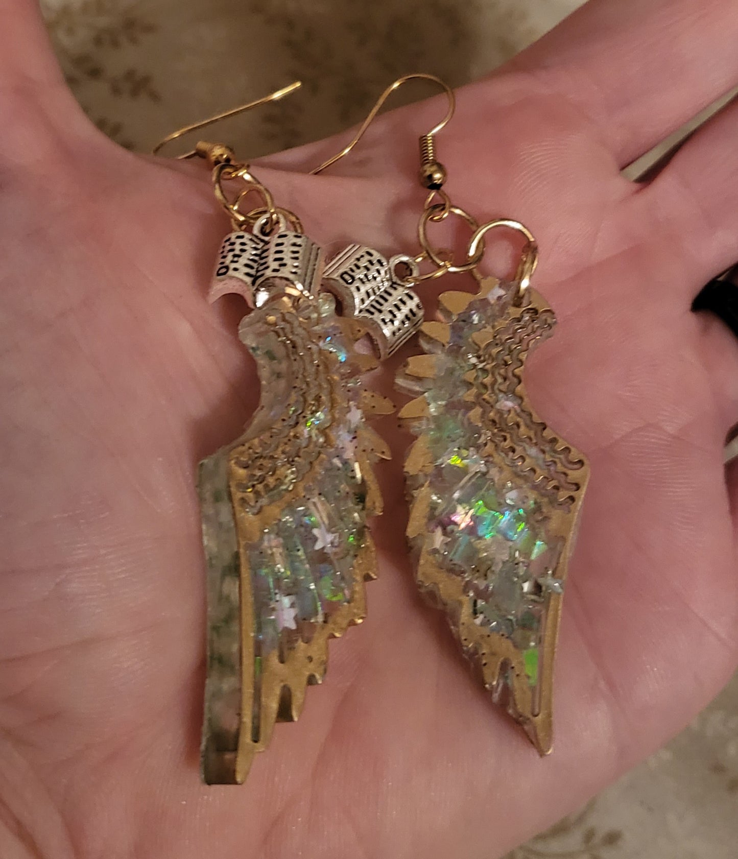 Angelic Bookworm Earrings