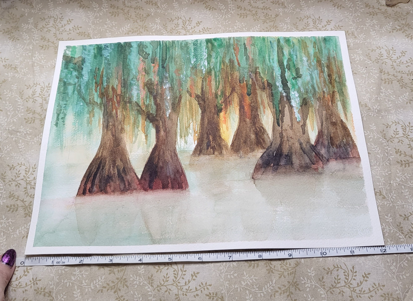 Mangroves 9x12 Original Watercolor