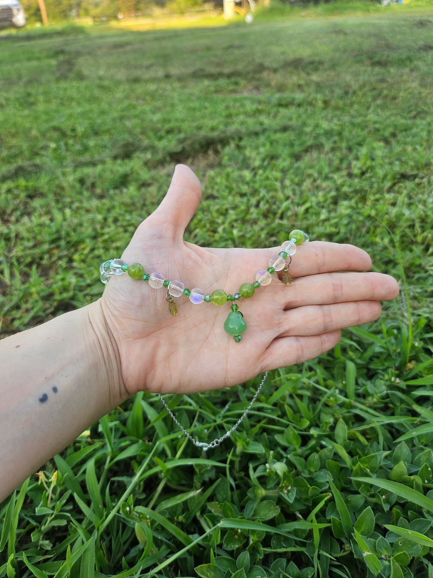 Pear 10" Necklace