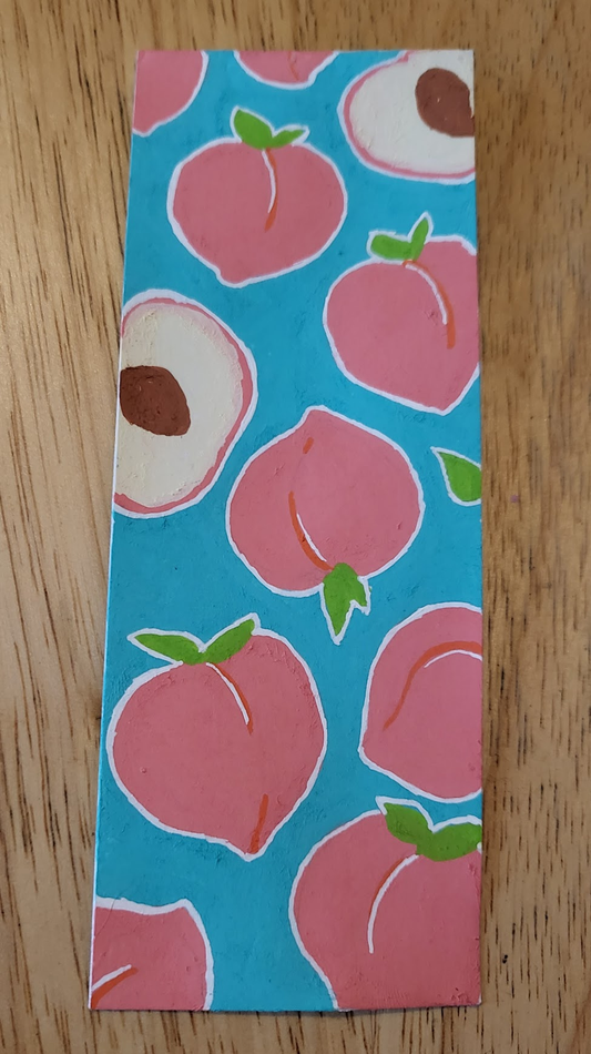 Peachy Keen Bookmark