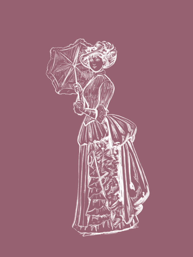 19th Century Fashion Brushset
