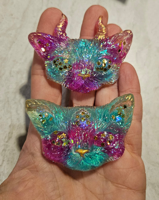 Cotton Candy Odd Kitty Magnet Set
