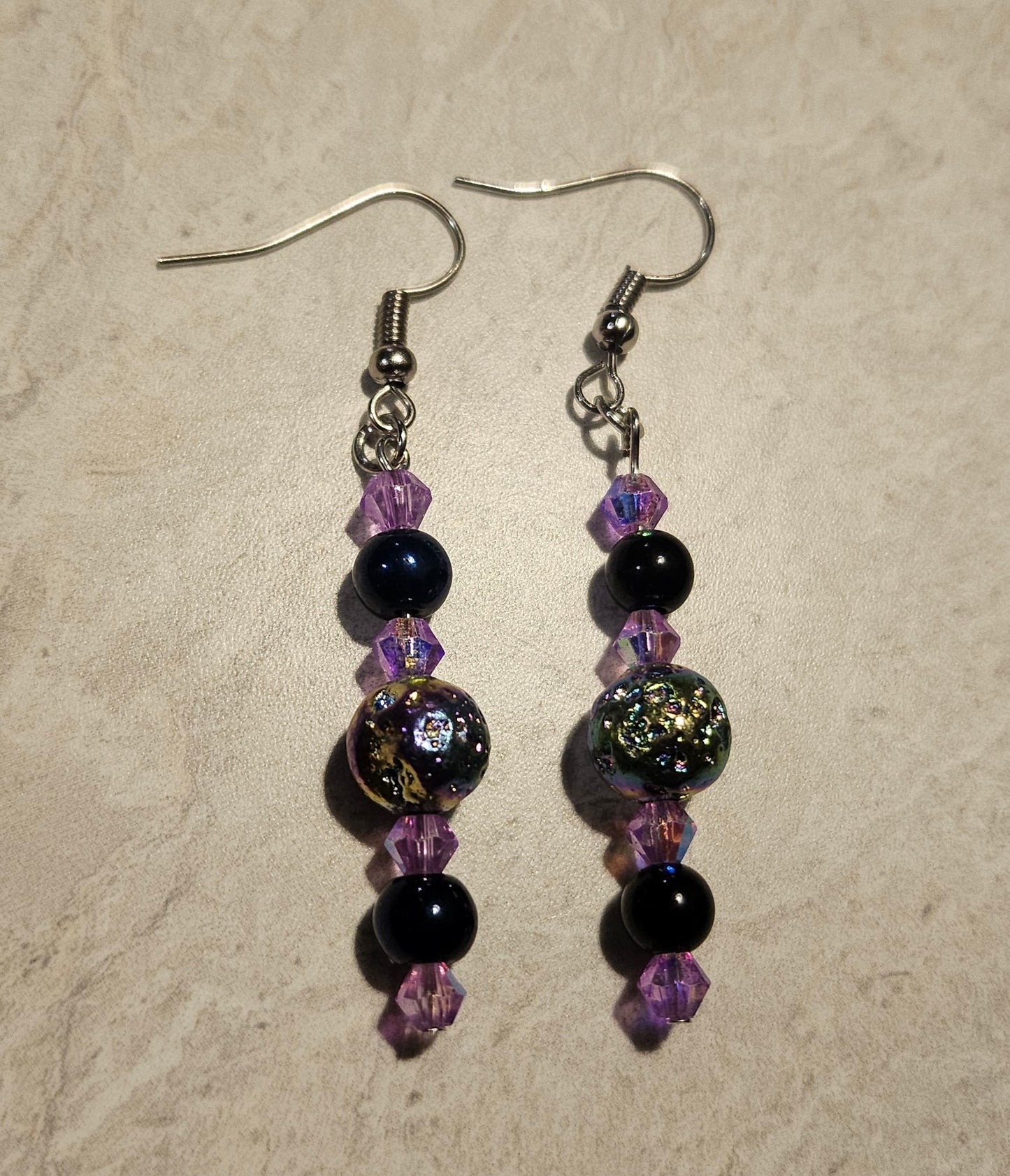 2.5" Moon Rock Earrings