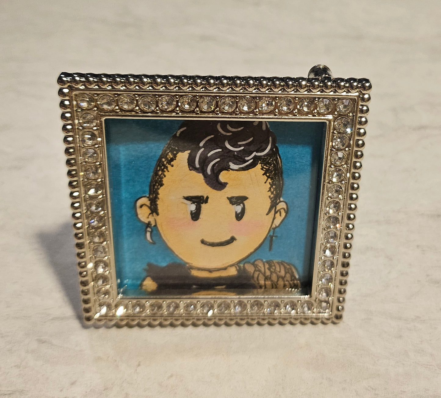 2x2 Framed Chibi Jim