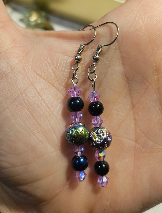 2.5" Moon Rock Earrings