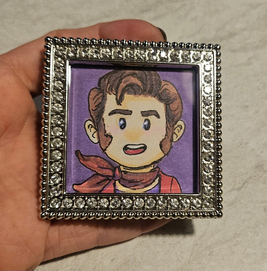 2x2 Framed Chibi Lucius