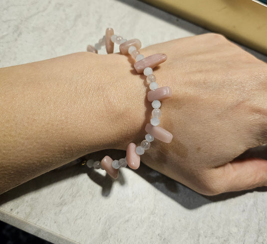 7" Rose Quartz Bracelet