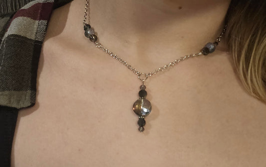 9" Iridescent Bubble Choker