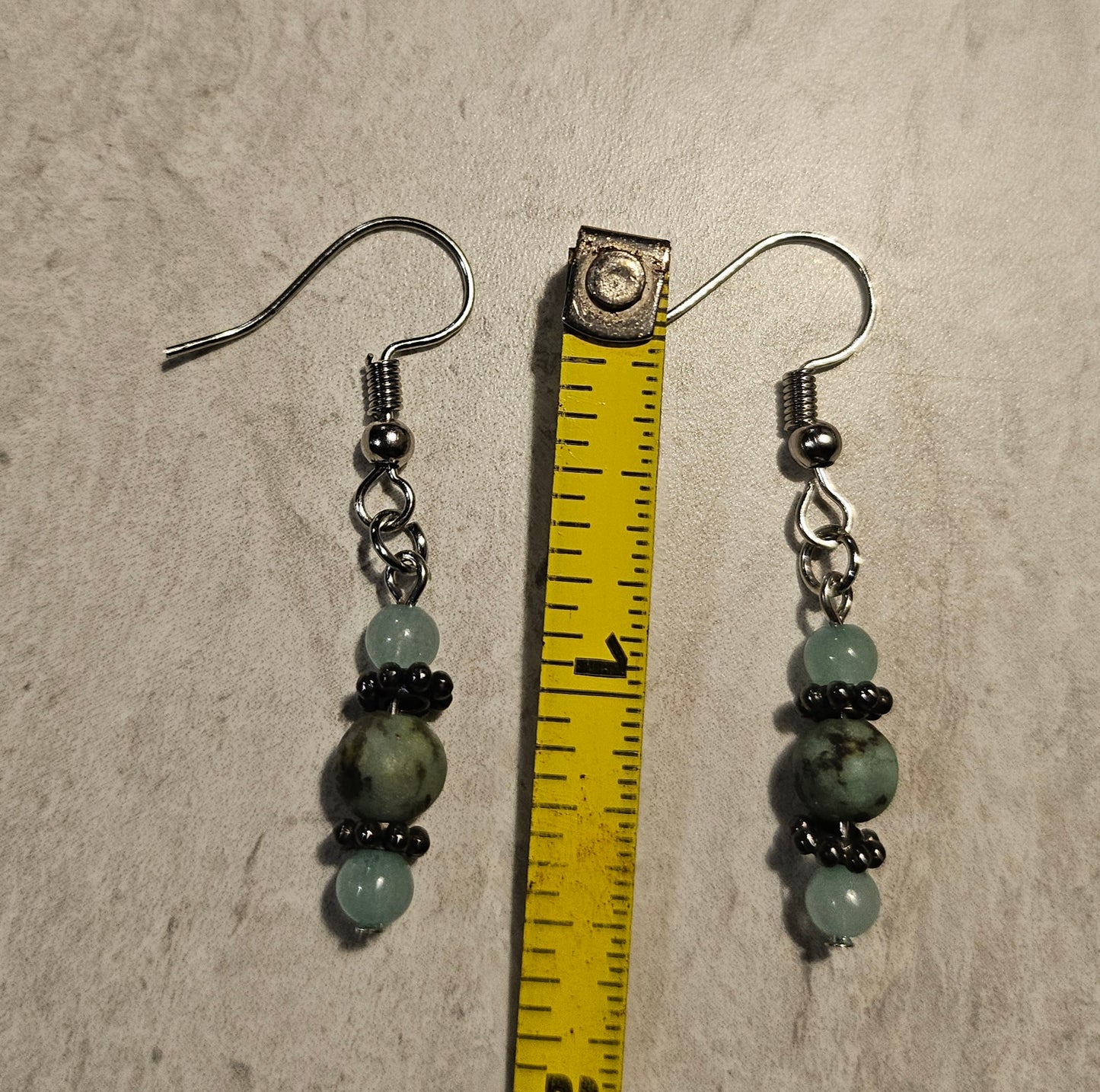 1.5" Amanzonite Earrings
