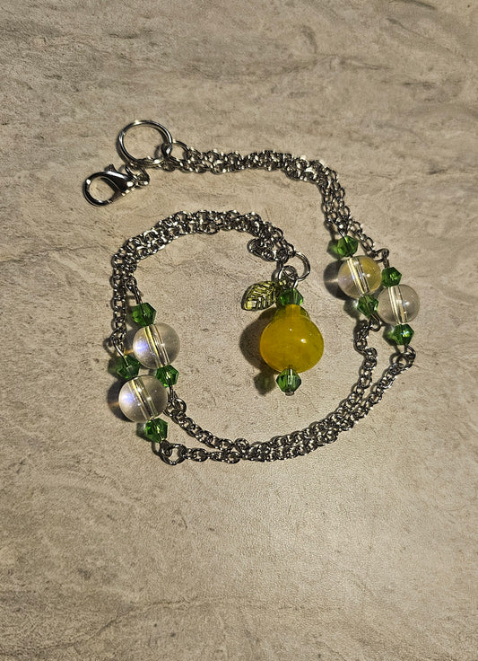 10" Pear Necklace