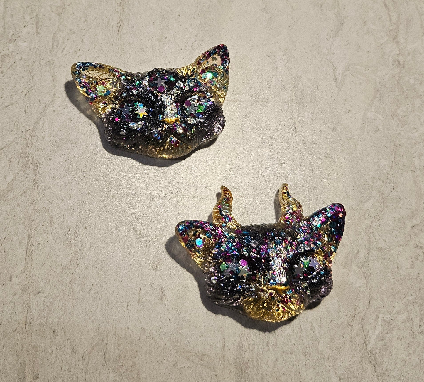 Confetti Odd Kitty Magnet Set