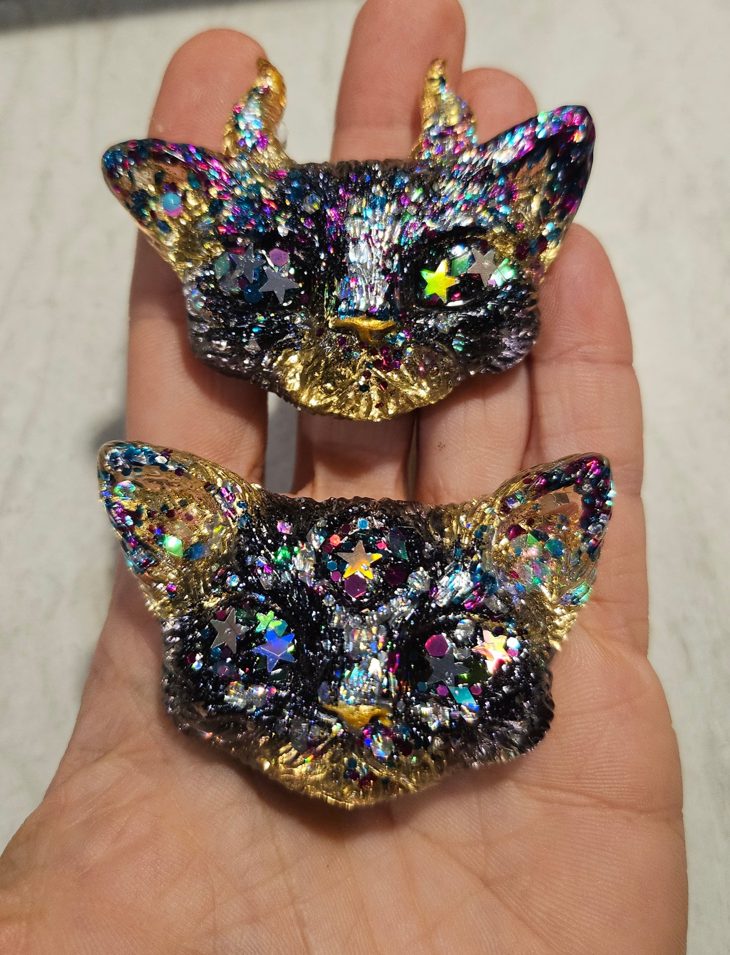 Confetti Odd Kitty Magnet Set