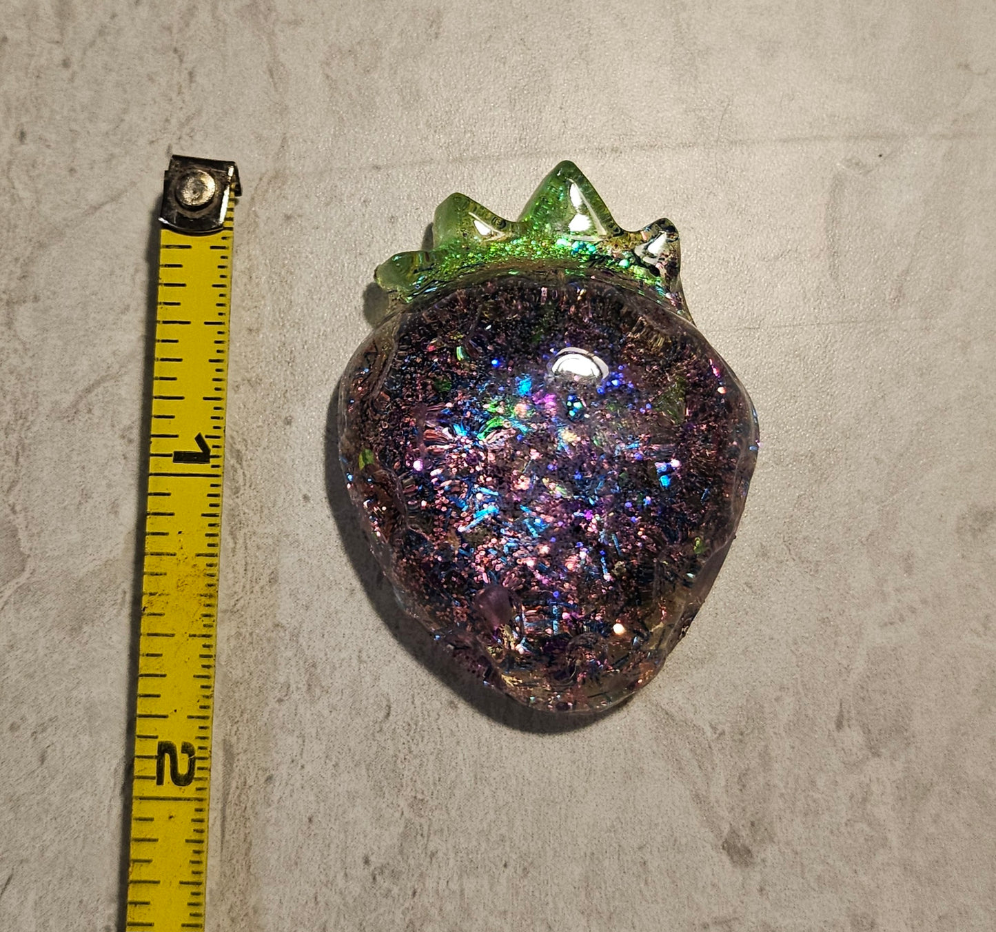 Purple Confetti Magnet Set