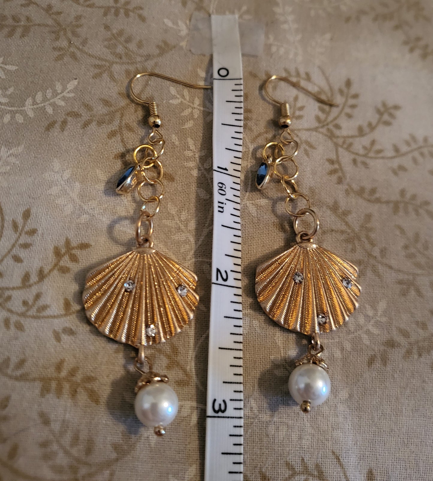 Shell Charm Earrings