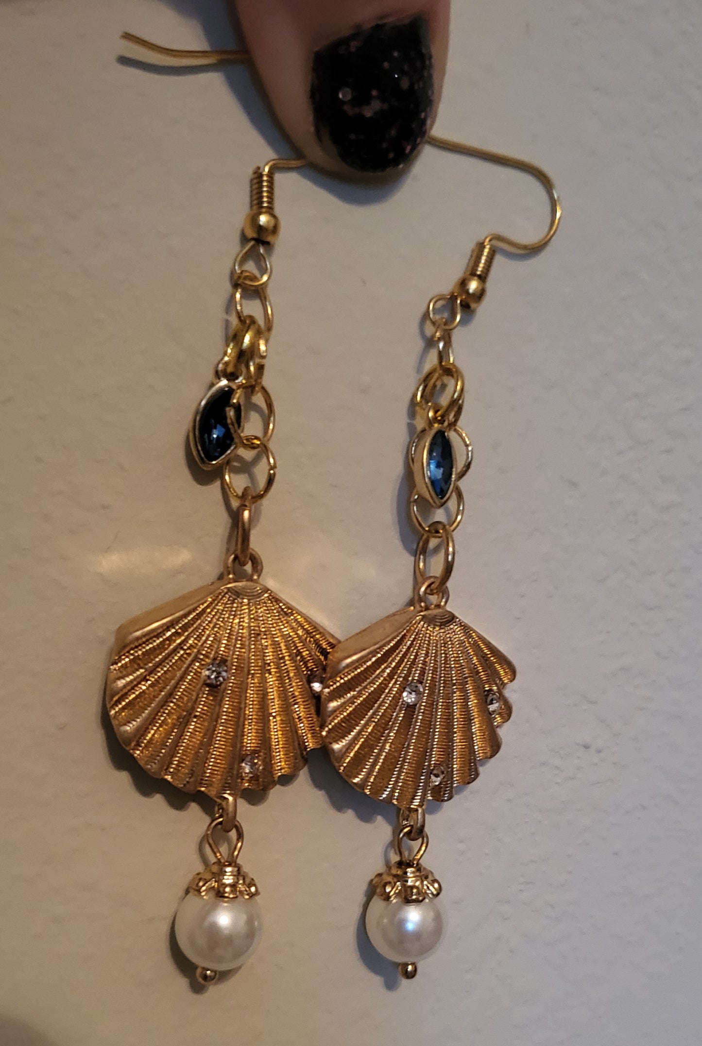 Shell Charm Earrings