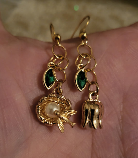 Spring Dangly Earrings