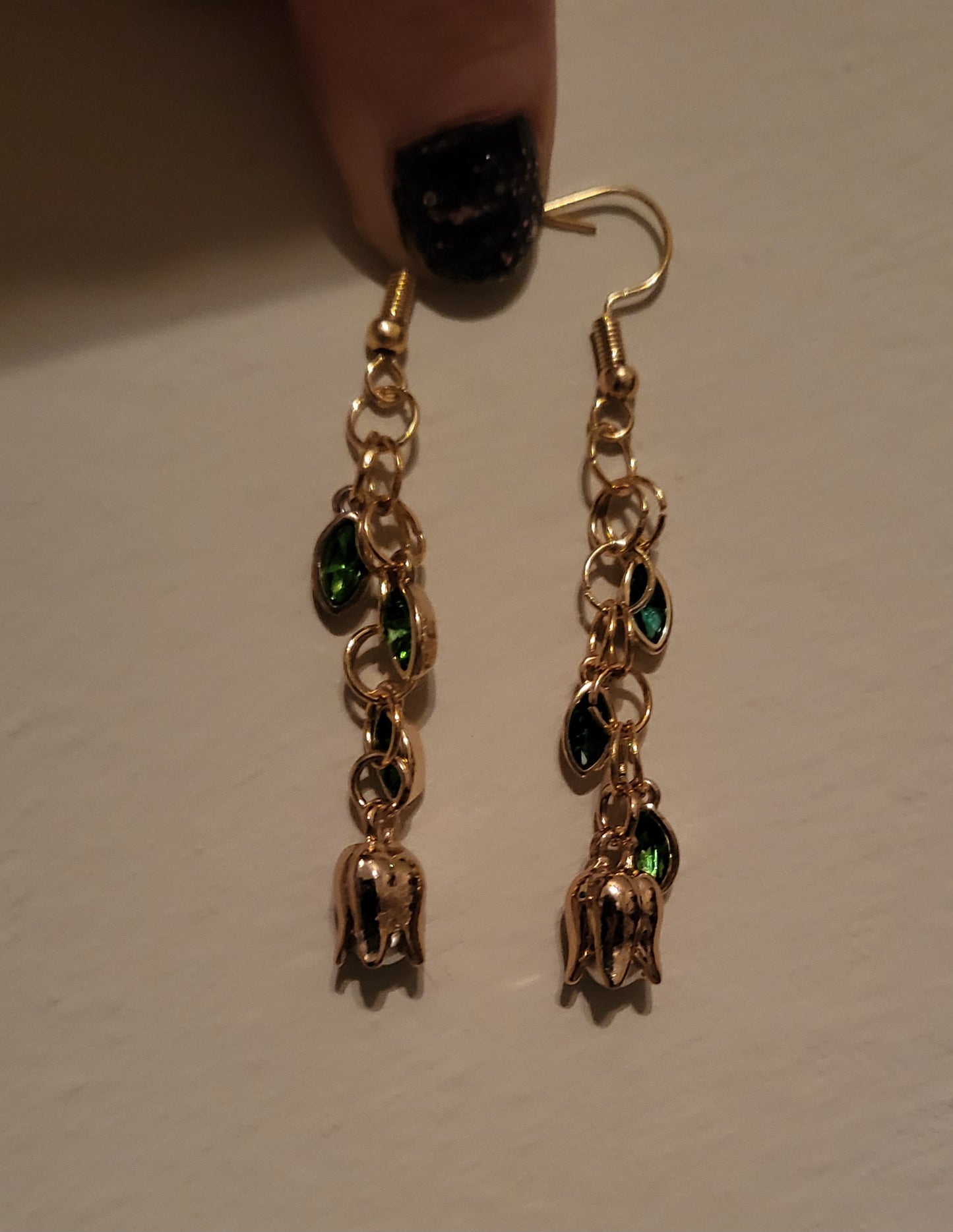 Tulip Dangly Earrings