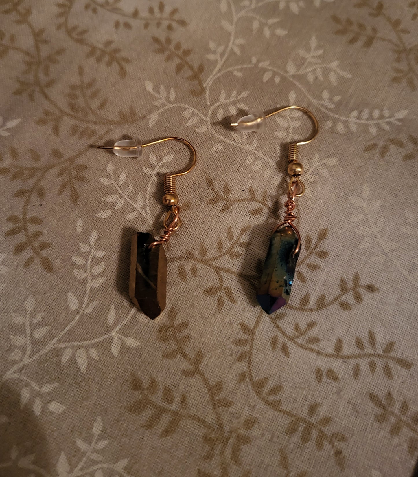 Mini Oilslick Earrings