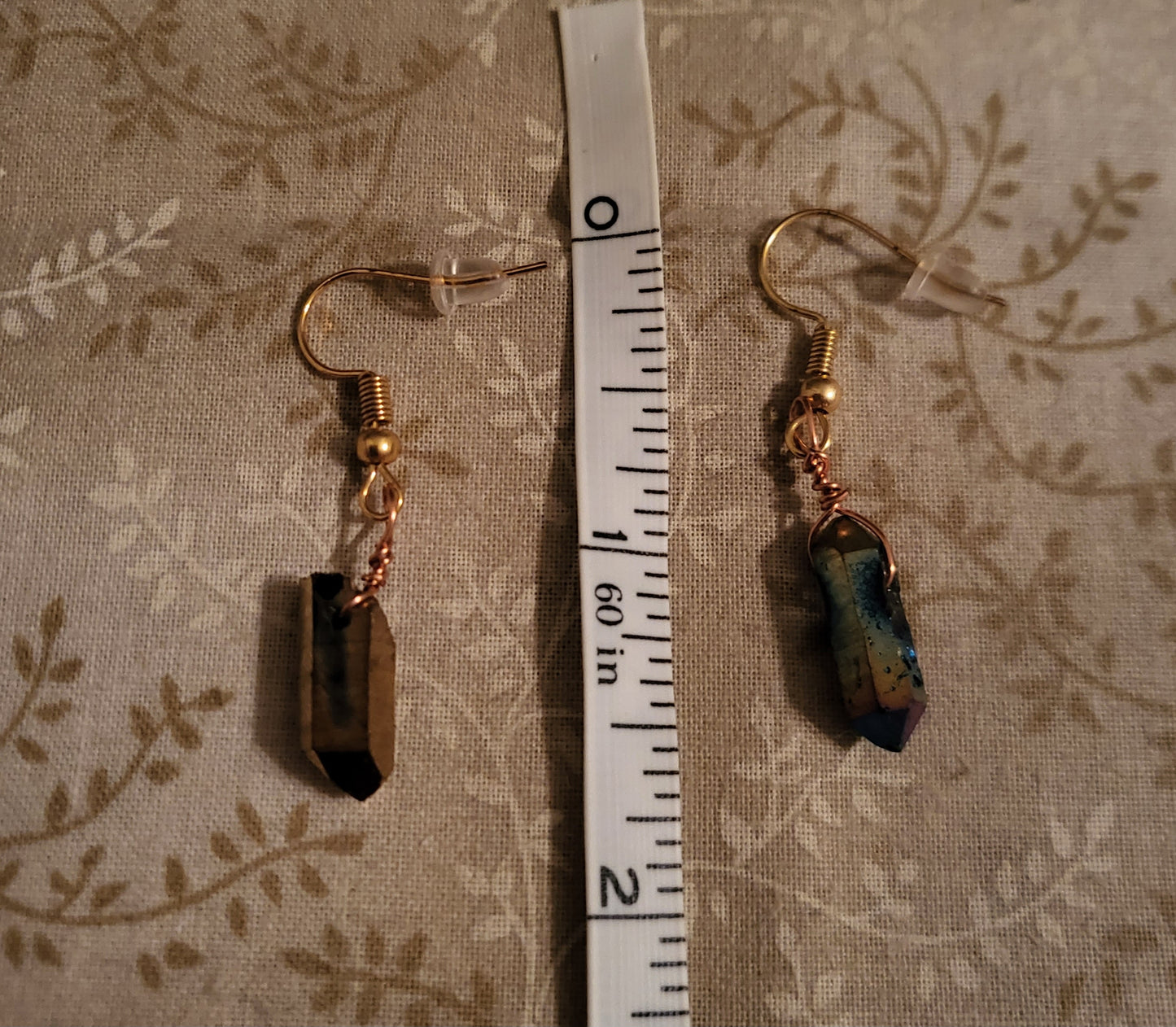 Mini Oilslick Earrings